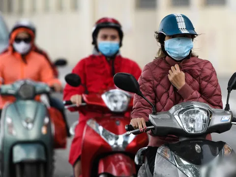 Không khí lạnh tràn về, miền Bắc nhiệt độ giảm 4-5 độ C