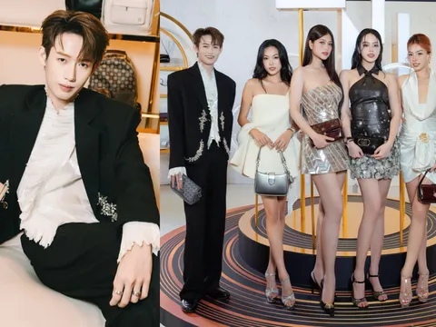 Hồ Đông Quan ghi điểm với phong cách lịch lãm bên dàn sao Việt tại sự kiện thời trang