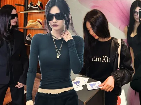 Mỹ nhân aespa chinh phục sắc đen, mỗi lần xuất hiện đều gây bão