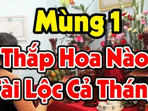 4 loại hoa thắp hương Mùng 1 "lộc" hơn cúc vàng, vận hên cả tháng