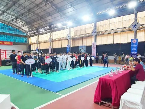 Khai mạc giải Võ cổ truyền – Đại hội Thể dục thể thao tỉnh Quảng Bình