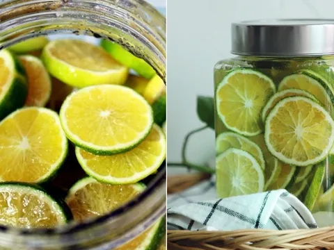 Cách làm giấm chanh giúp giảm cân, eo thon, da trắng sáng