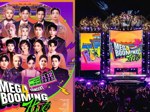 Mega Booming Day 2 tái xuất với dàn lineup 21 nghệ sĩ, khán giả được tặng kèm một phần Bún bò Huế