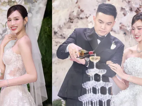 Đám cưới Hoa hậu Đỗ Hà gây thắc mắc khi ‘thiếu vắng’ dàn sao Việt