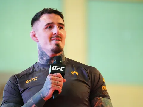 Tom Aspinall và Ciryl Gane: Màn đối mặt lạnh lùng trước đại chiến vương quyền tại UFC 321