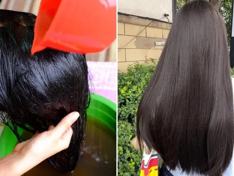 Mùa đông gội đầu bằng 2 loại nước này, tóc đen bóng, giảm rụng