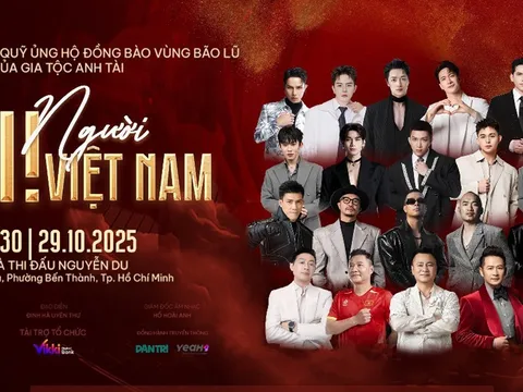 MC Anh Tuấn và các “anh tài” tham gia đêm nhạc “Tôi! Người Việt Nam” không cát- xê