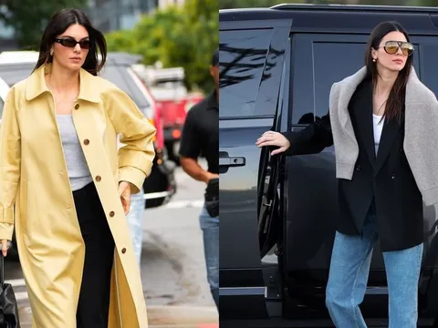 Học lỏm  10 outfit tối giản của Kendall Jenner, chị em sẽ dễ dàng nâng tầm phong cách
