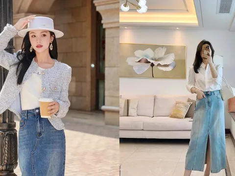 4 cách làm mới chân váy denim sang chảnh, cuốn hút