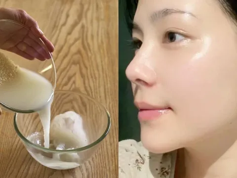 Cách sử dụng nước vo gạo dưỡng da trắng hồng, căng mịn