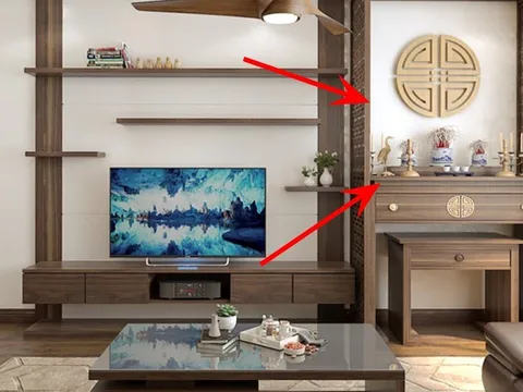 3 vị trí đại kỵ không được đặt bàn thờ