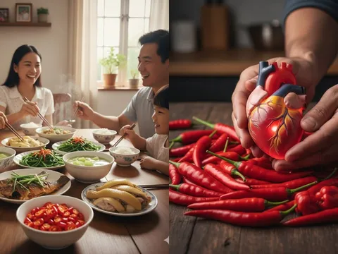 Ăn cay mỗi ngày có tốt không? Bất ngờ với tác động của ớt lên tim, huyết áp và tuổi thọ