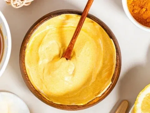 Cách ăn sữa chua với tinh bột nghệ giúp giảm cân, đẹp da