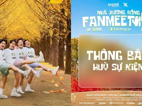 Fan meeting của Nhà Xương Rồng tại Seoul bất ngờ bị hủy