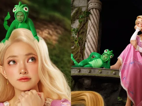 Châu Bùi & Binz hoá thân thành Rapunzel & Pascal: Cặp đôi tri kỷ của của Halloween 2025