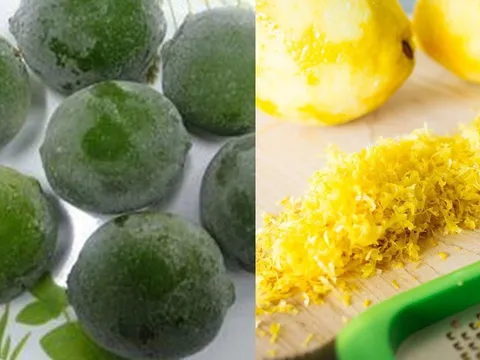 Cách cấp đông quả chanh để mang lại lợi ích lớn cho sức khỏe