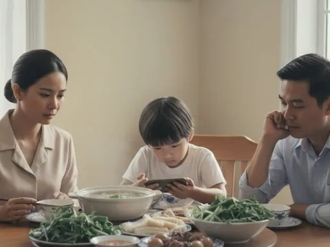 Đừng xem nhẹ 5 hành vi này của con trong bữa cơm: Dấu hiệu sớm của sự vô ơn, bất hiếu