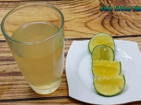 Pha nước chanh muối uống vào buổi sáng, công dụng lớn ít người biết