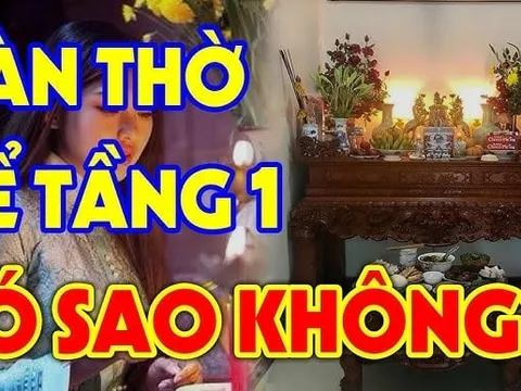 3 vị trí không đặt bàn thờ kẻo chặn cửa Tài Lộc, cầu khấn chẳng linh