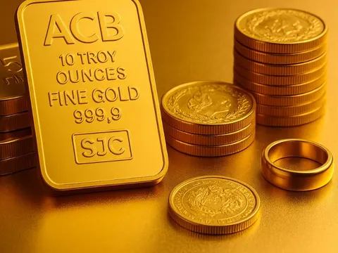 Bảng giá vàng 9999 24K 18K SJC ACB DOJI PNJ hôm nay 3/11/2025