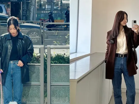 Kiểu quần jeans hoàn hảo nhất cho phụ nữ trên 40 tuổi