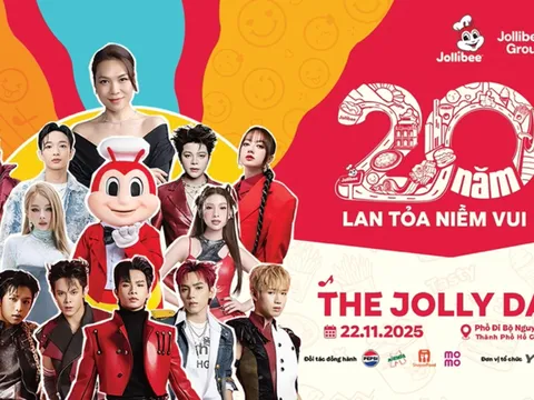 Mỹ Tâm, RHYDER sẽ tham gia lễ hội âm nhạc The Jolly Day do Jollibee tổ chức