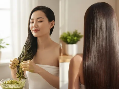 Ủ tóc 1 lần/tuần với nguyên liệu tươi: Mẹo nhỏ giúp tóc bóng mượt như vừa hấp salon