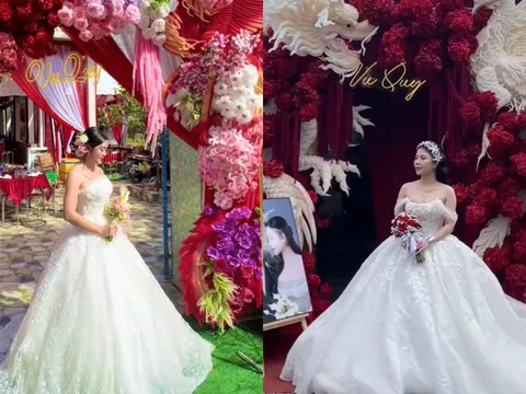 Hai đám cưới hy hữu cách nhau vài bước chân, khách mời “bối rối” sợ ngồi nhầm mâm