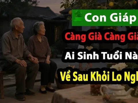 Tuổi 45 đại phát, tuổi 50 phú quý về: 3 con giáp sống đời đại gia