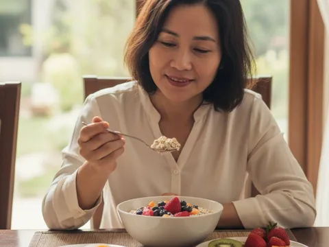 Phụ nữ sau 40 tuổi đừng ăn sáng kiểu này: Vòng eo “phình to” mà chẳng hiểu vì sao