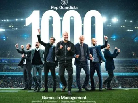 Pep Guardiola: Dấu ấn hoàn hảo ở trận thứ 1.000