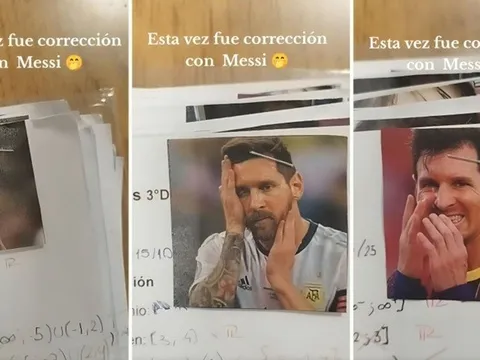 Chấm điểm kiểu Messi, cô giáo Toán Argentina gây sốt TikTok