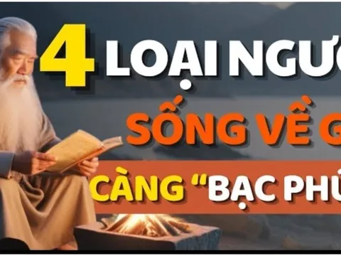 4 kiểu người càng sống càng bạc phúc trẻ thì không giữ được tiền: Già thì nghèo khổ, cô đơn