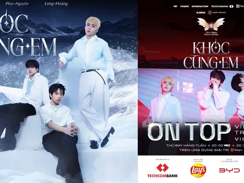 “Khóc cùng em” của bộ ba Tân Binh Toàn Năng dẫn đầu thảo luận 24 giờ, thẳng tiến Top trending Videos Việt Nam