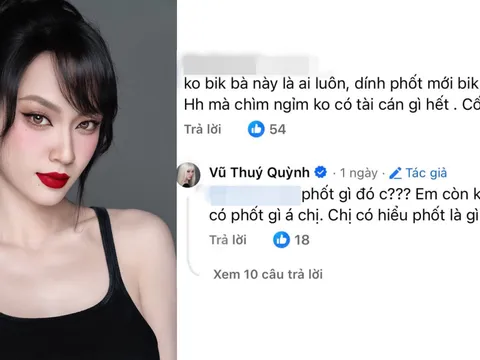 Vũ Thúy Quỳnh đáp trả gay gắt trước mỉa mai "đời tư bê bối" khi yêu chồng cũ Diệp Lâm Anh