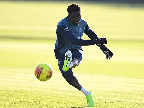 Arsenal tiến gần gia hạn hợp đồng với Bukayo Saka