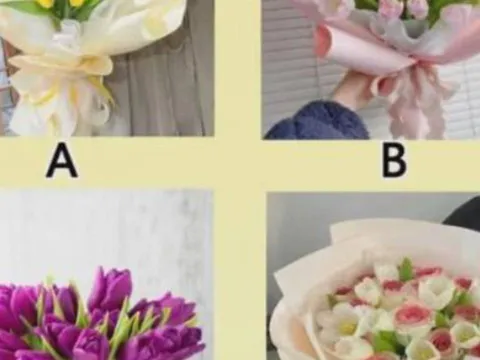 Trắc nghiệm tâm lý: Chọn bó hoa yêu thích để khám phá mức độ giàu có của bạn