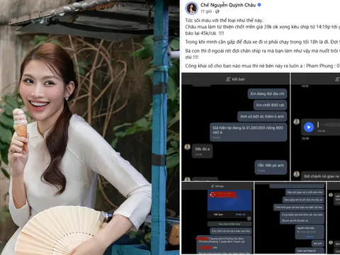 Á hậu Quỳnh Châu bức xúc khi mua hàng cứu trợ gặp người bán thiếu uy tín: “Tức sôi máu với thể loại này!”
