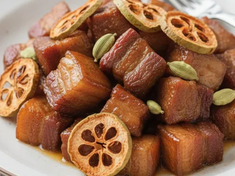 Thịt lợn kho mềm thơm, không tanh: Thêm 1 gia vị là cả nhà mê mẩn