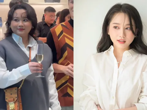 Trúc Anh “Mắt biếc” ghi điểm thần thái tự tin và rạng rỡ khi xuất hiện tại sự kiện