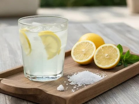 Pha nước chanh muối uống vào buổi sáng: thải độc, giảm cân nhanh gấp 2 lần