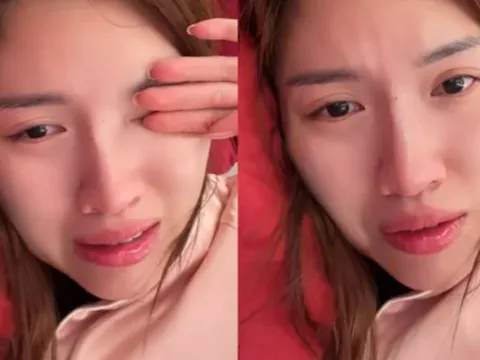 MC Thanh Thanh Huyền bật khóc nức nở khi trở về từ vùng lũ