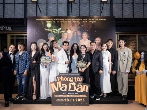 Phim hài - kinh dị Phòng Trọ Ma Bầu ra mắt, hàng loạt sao Việt đổ bộ thảm đỏ