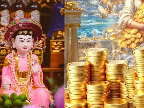 Từ 11–15/10 Âm lịch: 3 tuổi nhận lộc Thánh Mẫu, Trái Thấy Vàng, Phải có bạc, đi xa được việc, ở gần được khen