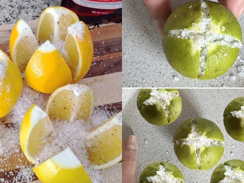 Mẹo sử dụng chanh muối khai mở vượng tải, thu hút tài lộc