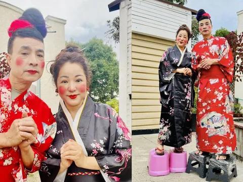 Bố ruột Xuân Mai gây chú ý với tạo hình giả nữ, kể lại hành trình nuôi con làm nghệ thuật