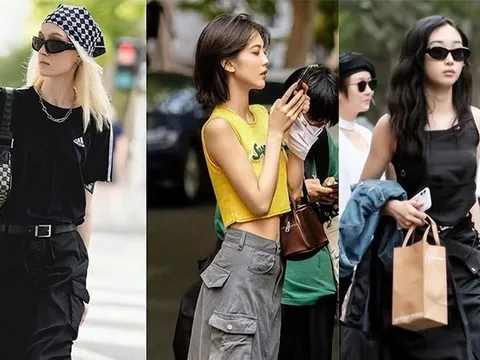 Váy công sở phong cách cargo: xu hướng khiến giới mộ điệu mê mẩn trong mùa thu đông