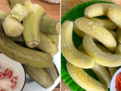 Cách ăn chuối luộc tiêu mỡ bụng, giảm cân