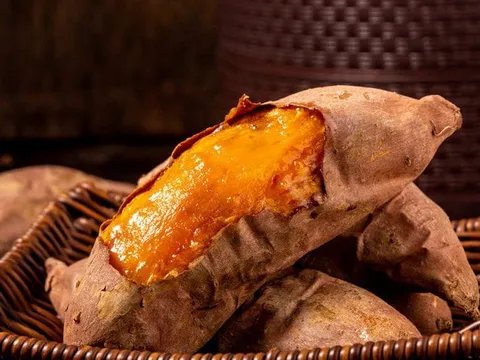 Thêm 1 bước khoai lang nướng ra mật vàng óng, thơm ngon