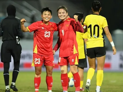 Thái Thị Thảo lập hat-trick, ĐT nữ Việt Nam thắng 7-0 Malaysia